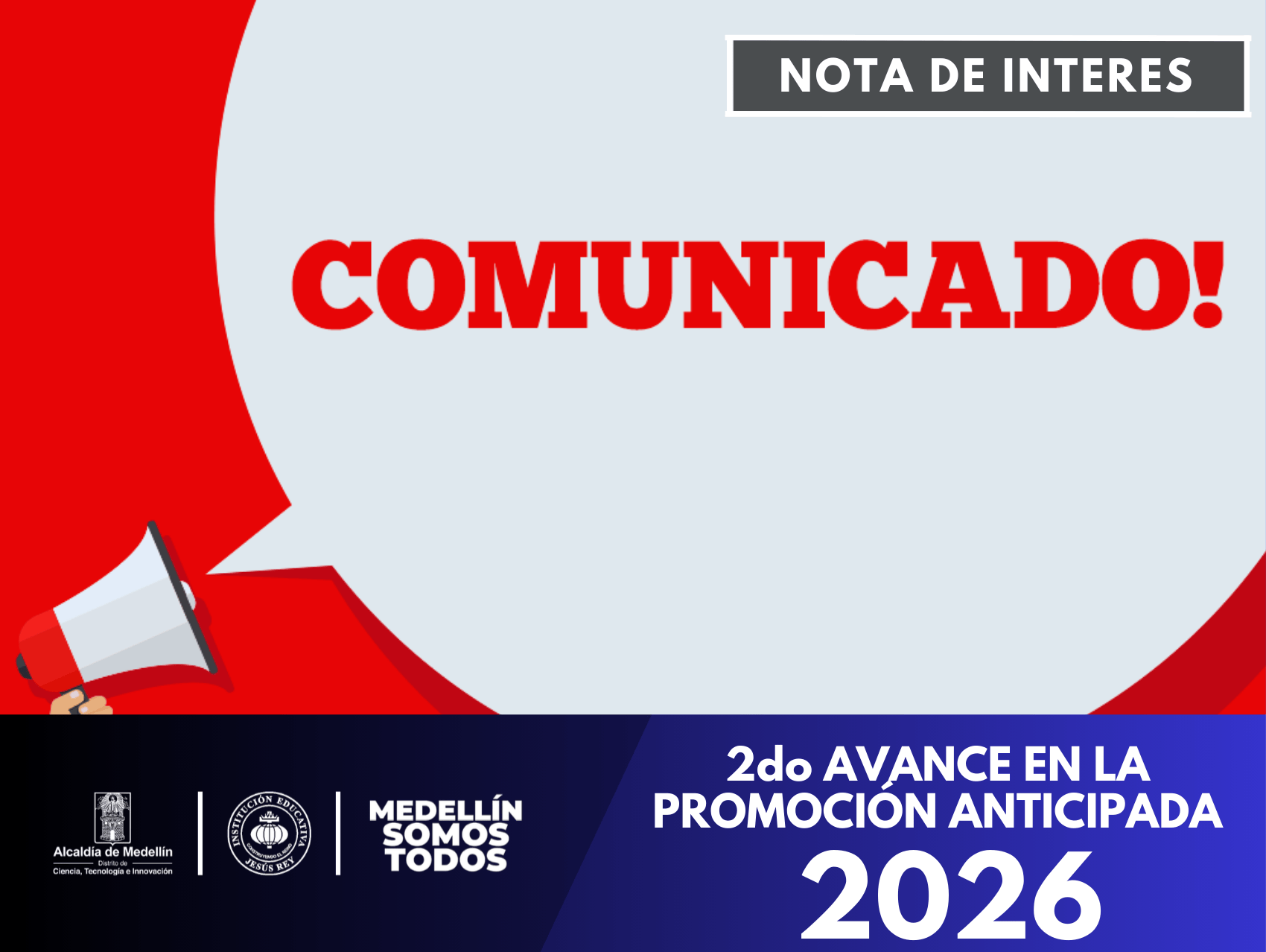 El Consejo Académico informa los resultados de la promoción anticipada Caso 2 y orienta sobre el proceso del Caso 1 según el Sistema Institucional de Evaluación.